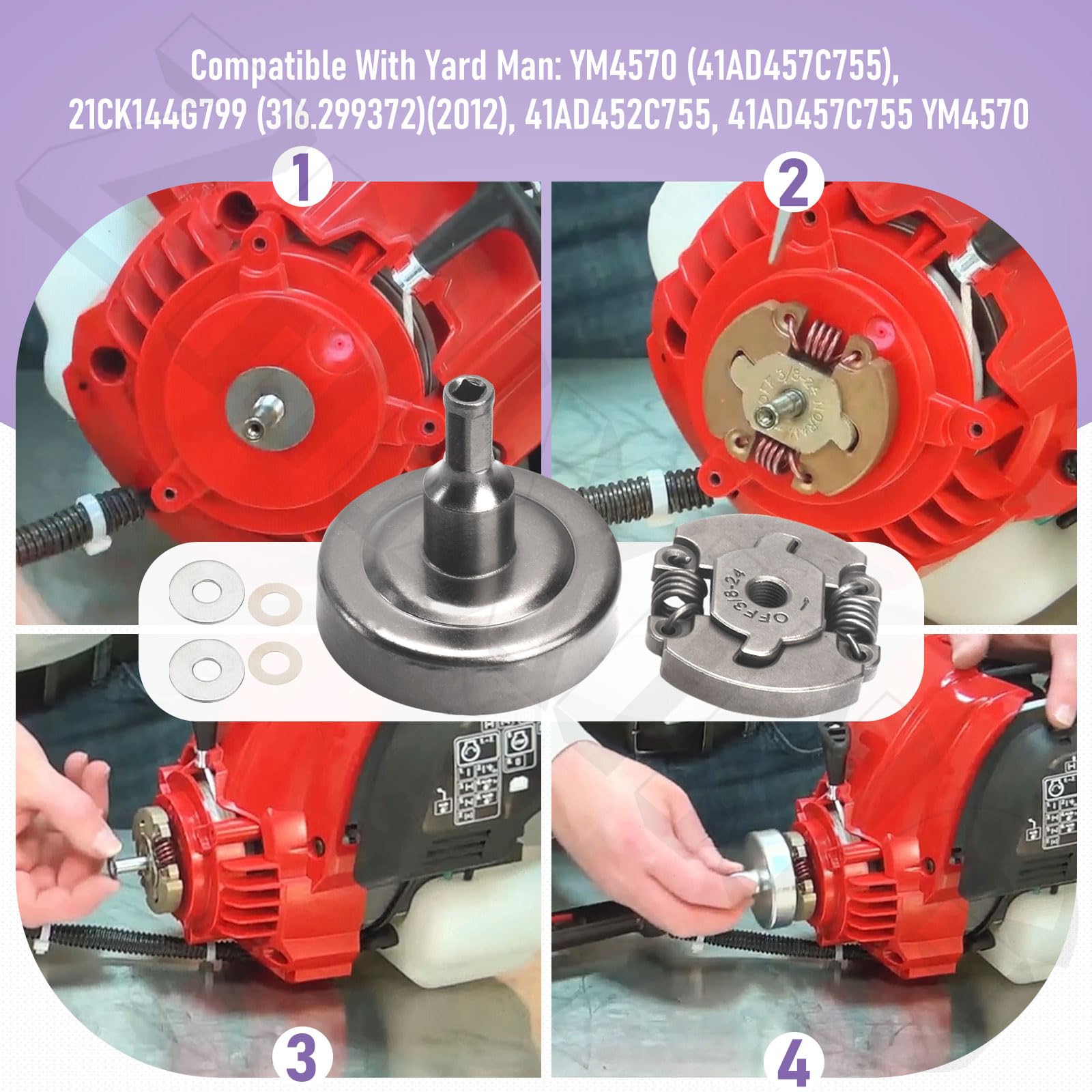 Amazon.com: ZHIXING 753-06281 Clutch Assembly Compatible with Cub